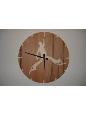 Horloge avec un sauteur